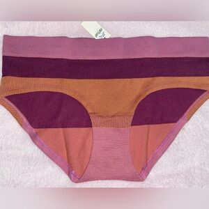 Aerie Hipster Boybrief Underwear Stretch Colorblock Purple Size XXL NWT